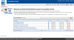 Desktop Screenshot of consult.north-norfolk.gov.uk
